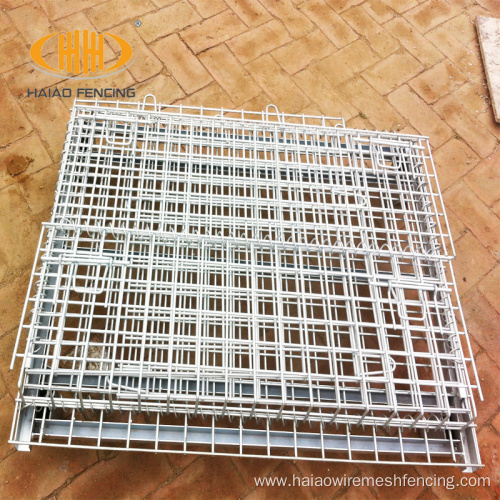 galvanized round welded gabion box stone cage